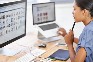 Man arbeitet selten allein als Designer, ...