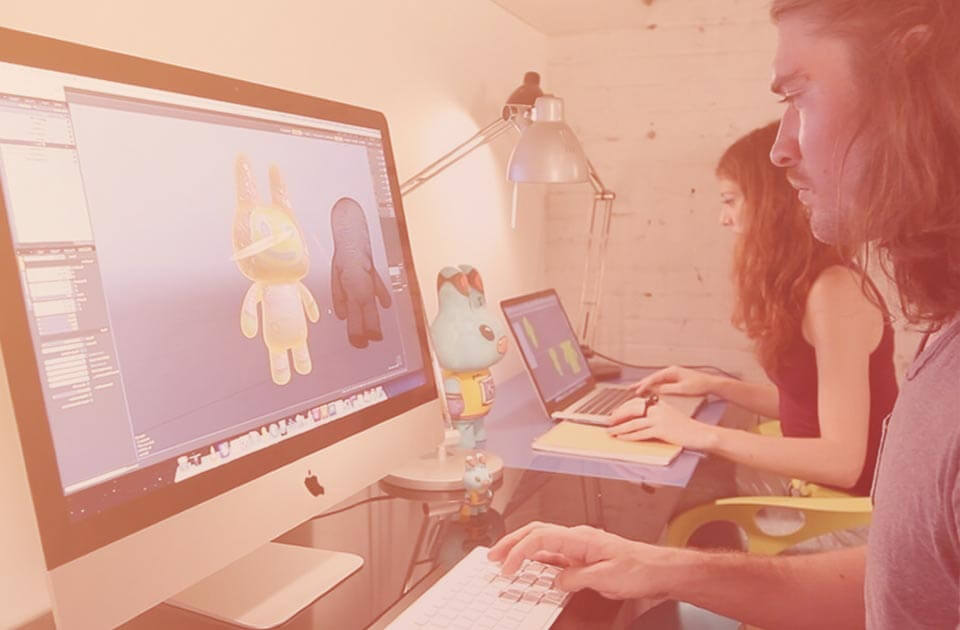 Studium Mediendesign Mediendesign Studenten am PC