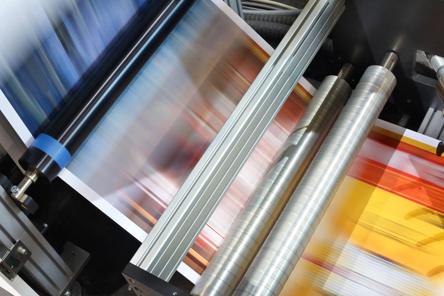 Auch die Drucktechnik lernst du kennen.