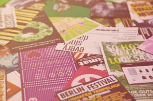 Kommunikationsdesign Teaser Bunte Printerzeugnisse