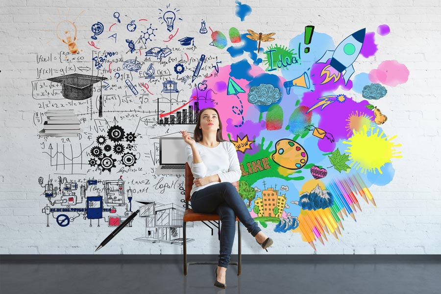 Im Studium lernst du alle Arten von Kommunikation kennen ...